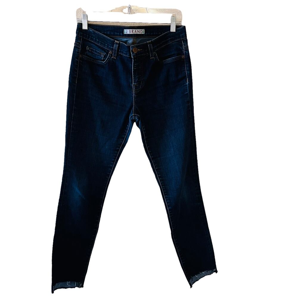 J Brand Skinny Raw Step Hem Mid Rise Ankle Jeans Size 29 - Picture 2 of 11